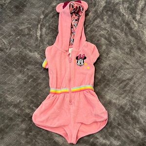 Disney Minnie Mouse Girls Romper Cover Up - Size 3